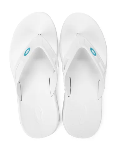 Chinelo Oakley Rest Branco 41 Novo
