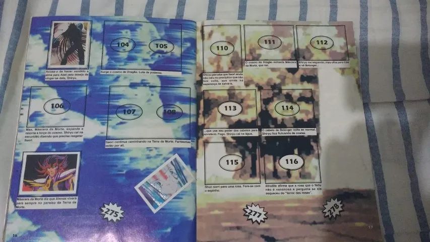 Os Cavaleiros do Zodíaco - 2º Álbum (Incompleto) - Foto 2
