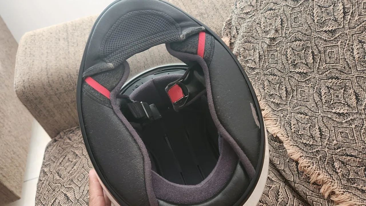 Capacete Shoei Branco - Foto 5