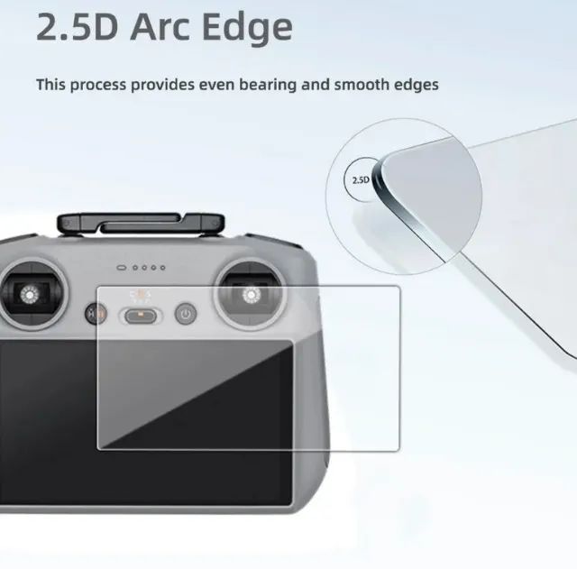 Protetor de Tela Anti-Scratch HD, Vidro Temperado para Dji Rc2 e RC1 - Foto 5