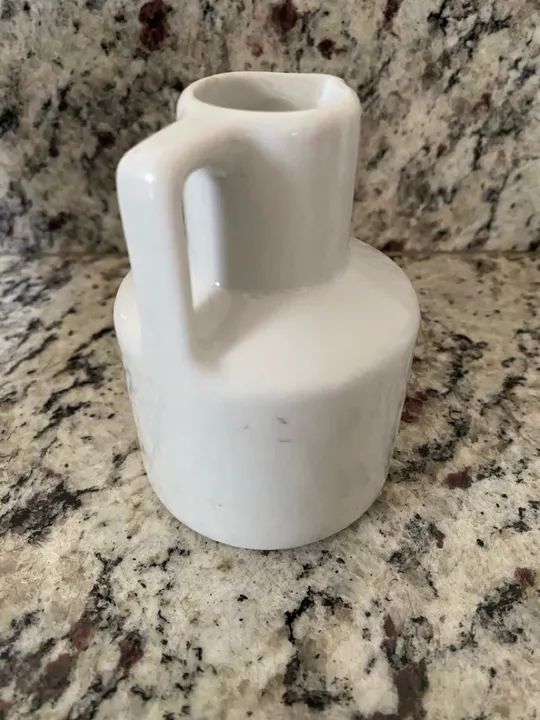 Galheteiro para vinagre, em porcelana  - Foto 5