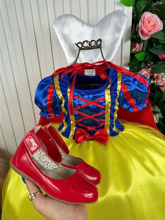Vestido fantasia Branca de Neve  - Foto 3