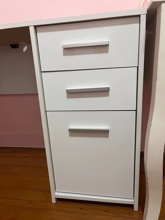 Escrivaninha Mesa para escritório home office móvel  - Foto 3