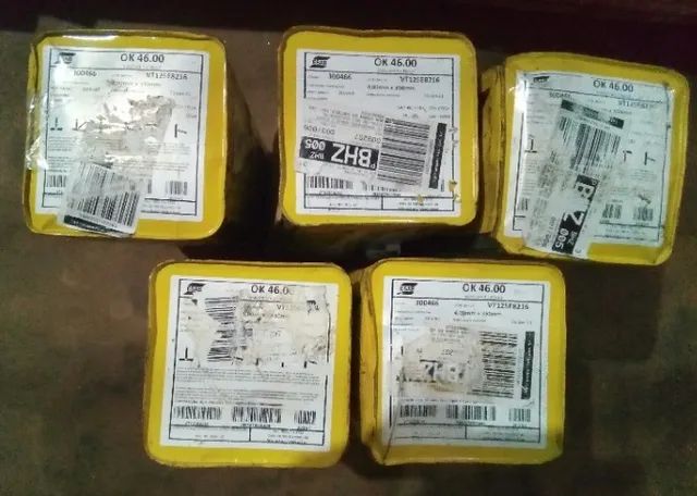 Eletrodo esab OK 46 6013 diâmetro de 4 mm - Lata com 20 kg.