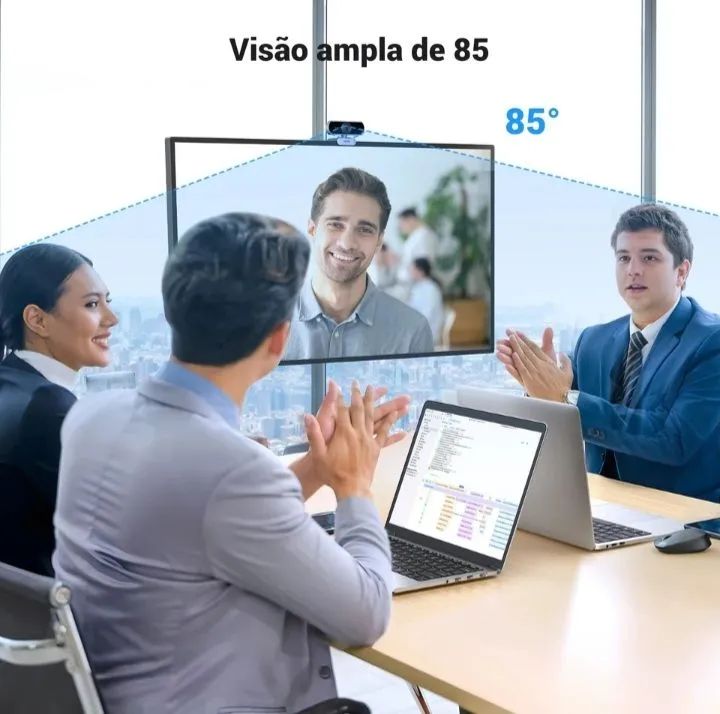 Webcam Ugreen 1080p C/ Microfone Plug And Play  - Foto 5