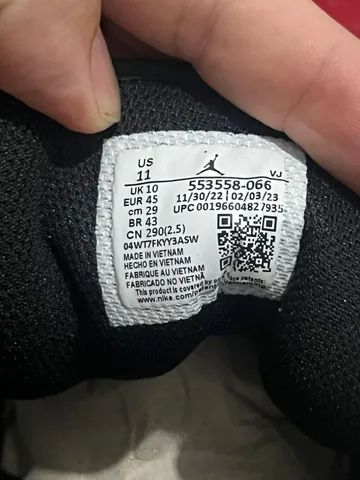 Tênis Air Jordan 1 Low Alternate Bred Toe 100% Original - Foto 2