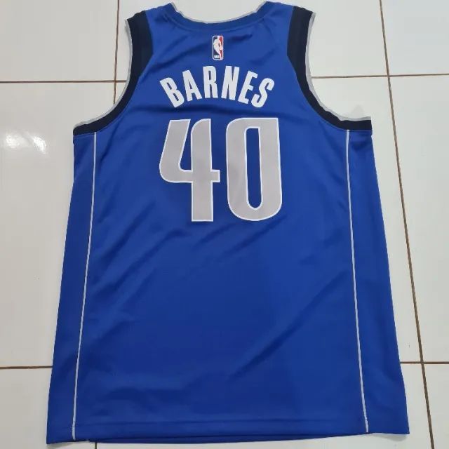 Camisa Regata Basquete NBA Nike Jordan Dallas Mavericks 40 Barnes - Foto 2