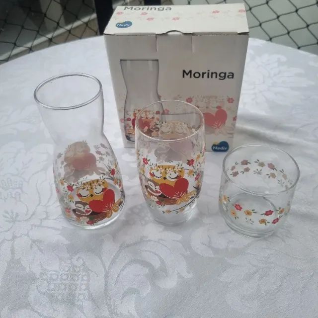 moringa nadir 500ml com copo 290ml e 430ml coruja - Foto 6