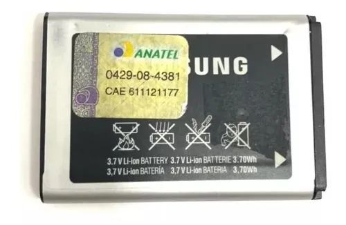 Bateria Samsung AB553446BU C3300 Original - Foto 2