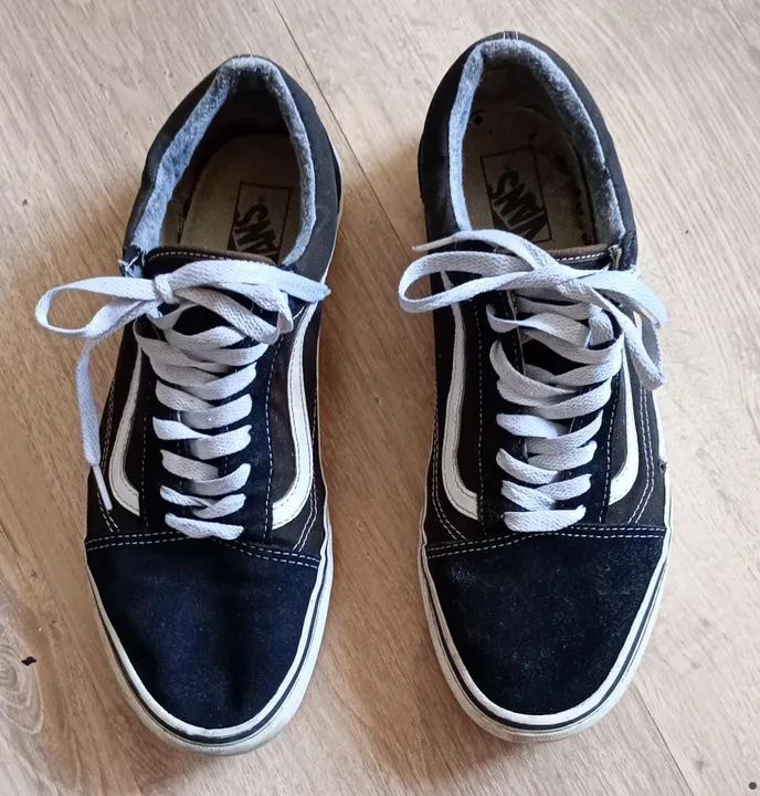 TÊNIS VANS  OLD SKOOL BLACK WHITE  -  VANS  ORIGINAL - Foto 2