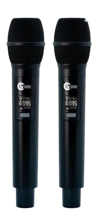 Microfone sem fio duplo CW60 - Foto 2