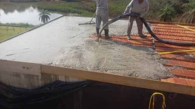 concreto usinado, piso polido em ate 18x sem juros