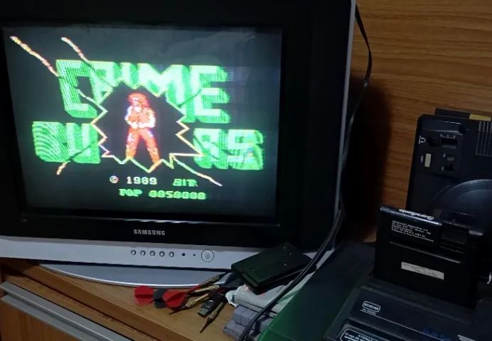 Cartucho Crime Busters Gradiente Nintendinho - Foto 3