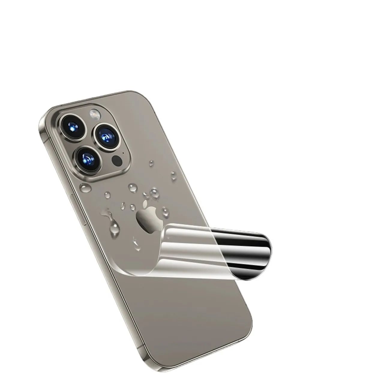 Película Traseira Cerâmica Flexível iPhone - Foto 5