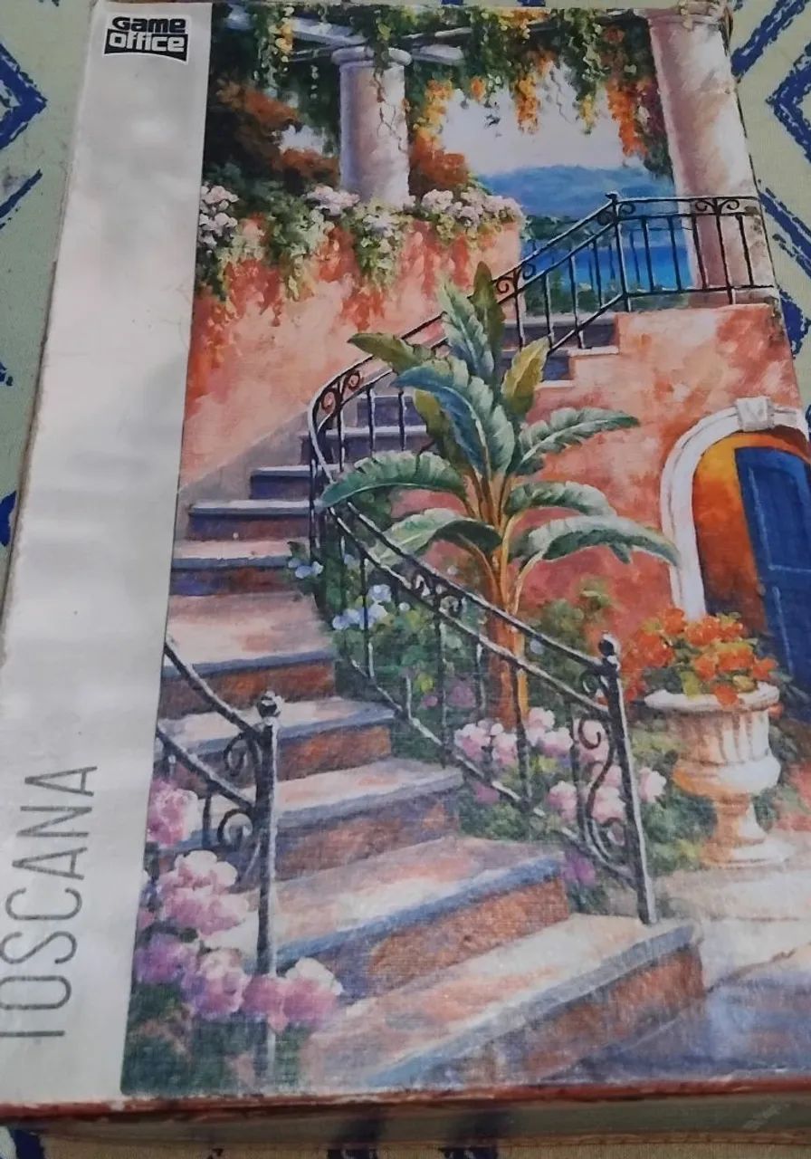 Jogo de Quebra cabeça o Toscana 