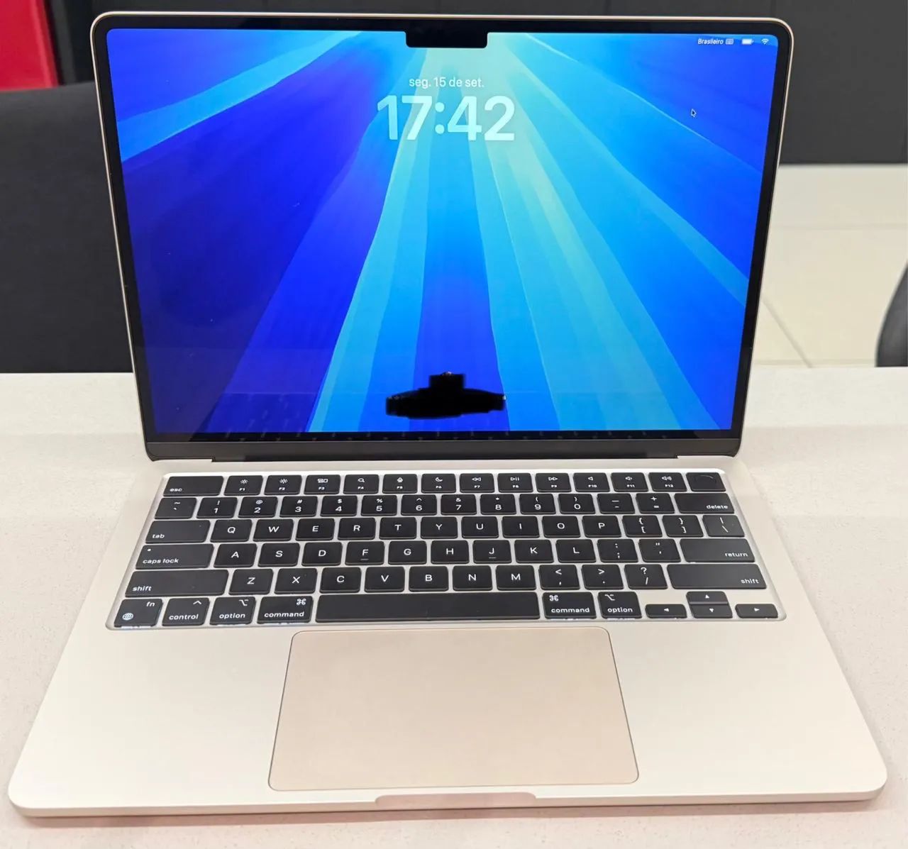 MacBook Air M2 16GB/256GB Starlight. Aceito cartão com acréscimo