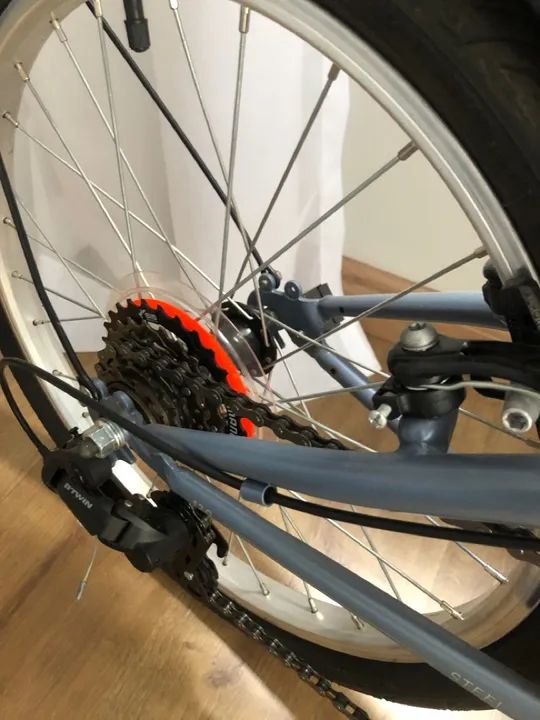 Bicicleta Dobrável -  Btwin Oxylane Ótima para o Dia a Dia - Foto 5