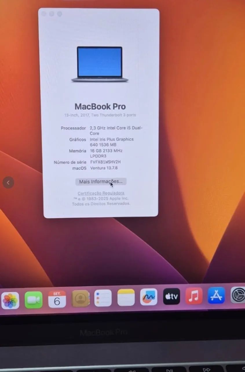 macbook pro 2017 16gb