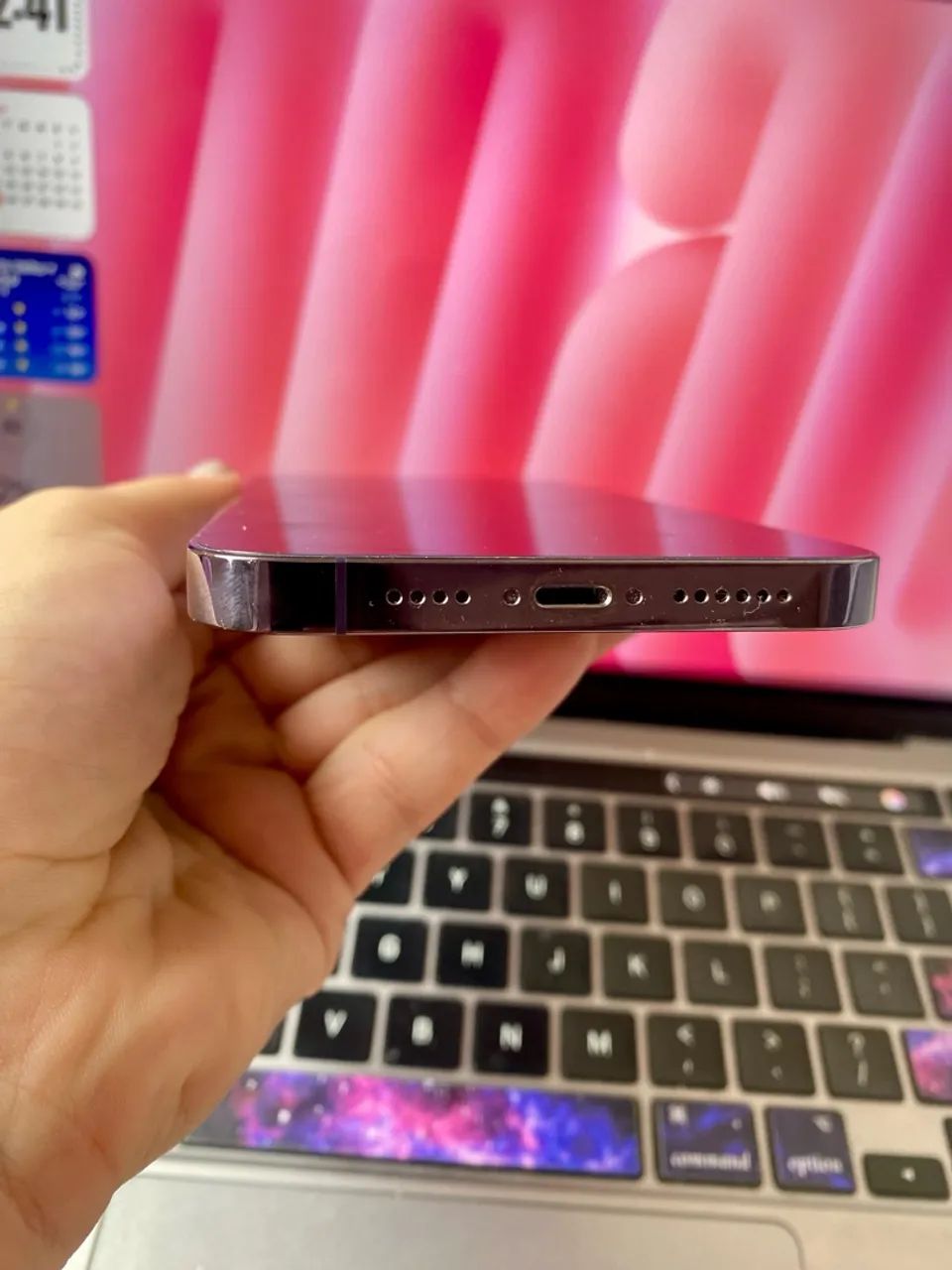 iPhone 14 Pro Max 128Gb Roxo semi novo - Foto 5