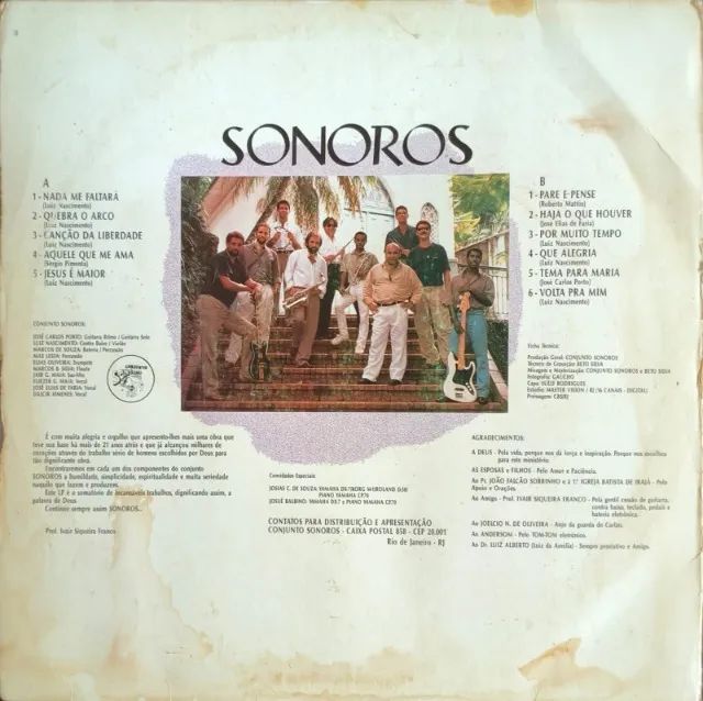 Lp Disco De Vinil Gospel Evangélico - Conjunto Sonoros - Foto 2