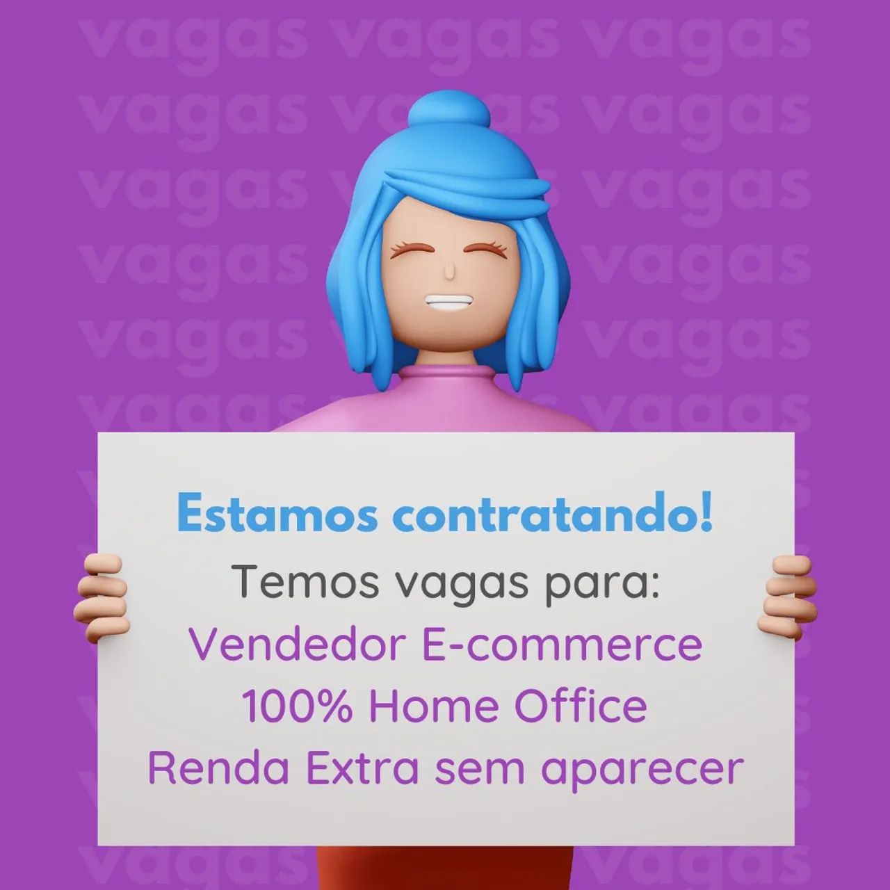VAGAS - RENDA EXTRA 