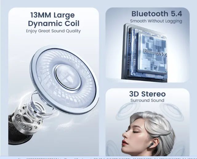 Fone Bluetooth Gamer |Som Dolby estéreo| Bateria Super |Cancelamento de Ruído e Gamer| - Foto 4