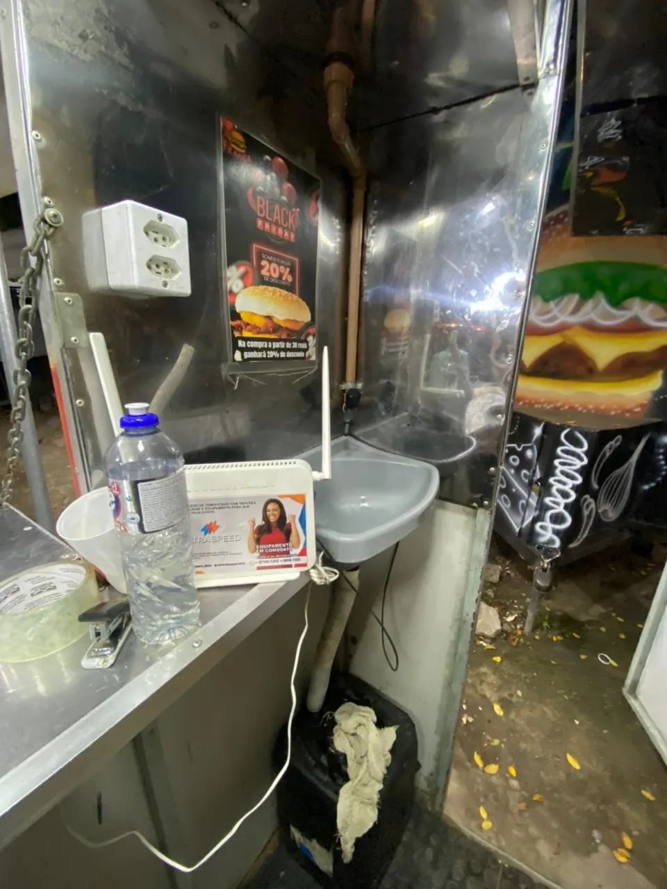 Trailer inox 