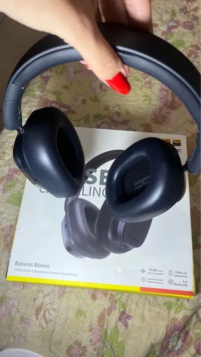Fones de Ouvido Baseus Bowie 10 max com Cancelamento de Ruído - Foto 2