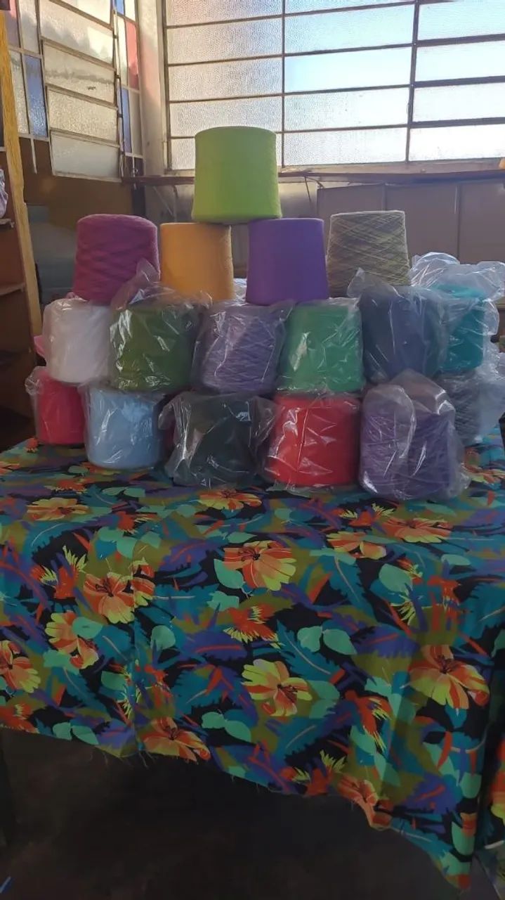 Linhas e Lan Sul  para costuras e bordados *( R$ 20,00 o Kilo) - Foto 2