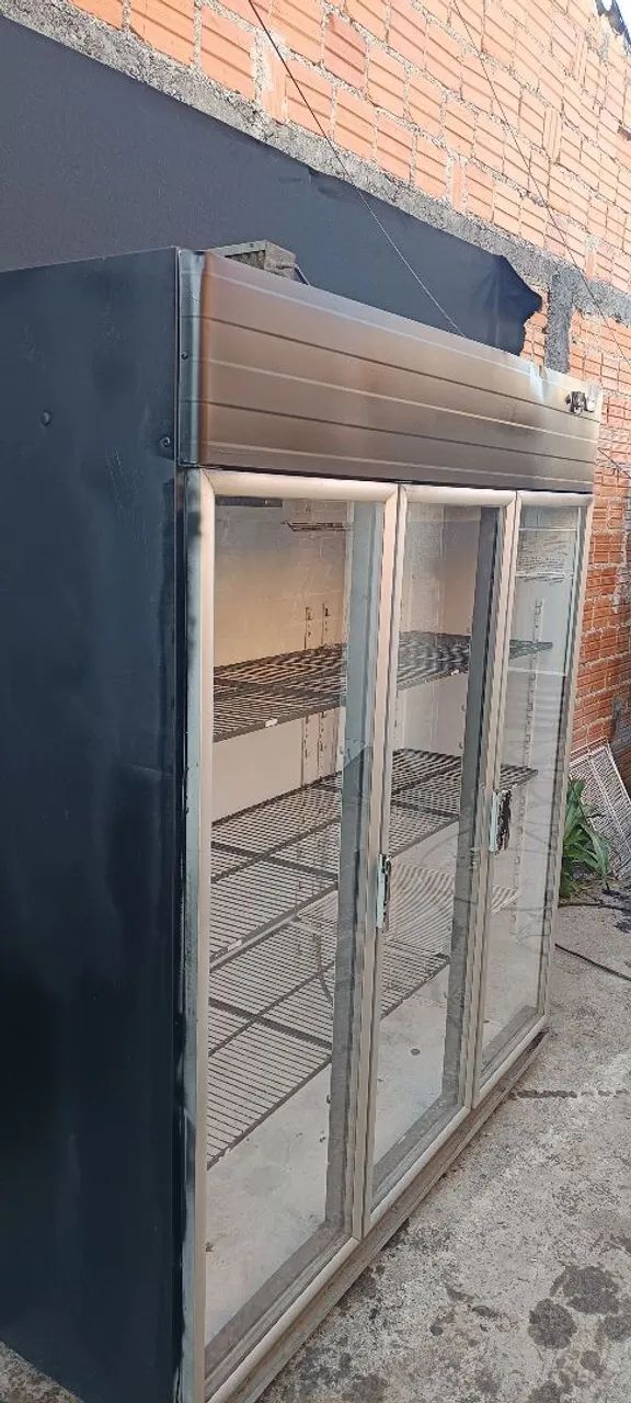 Geladeira/Freezer Comercial com 3 Portas de Vidro - Foto 6