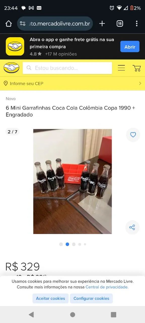 Miniaturas de Coca-Cola - Foto 2
