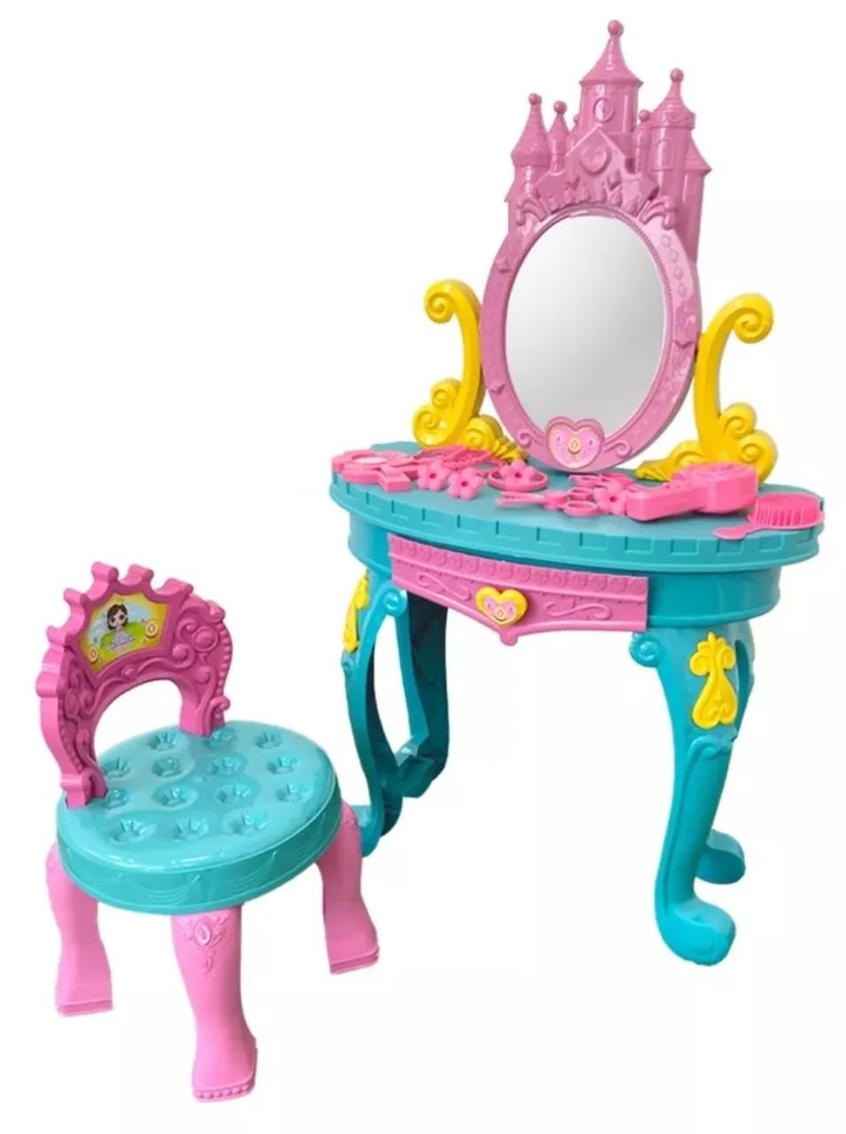 OFERTA PENTEADEIRA INFANTIL COM BANQUINHO 