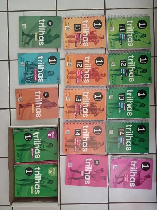 Livros ensino médio Trilhas FTD