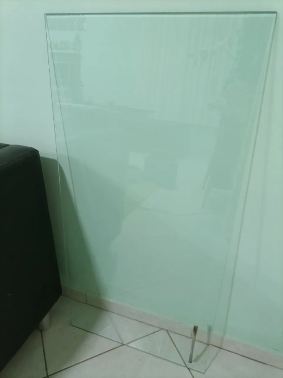 Porta de Vidro 6mm com Puxador - Foto 3