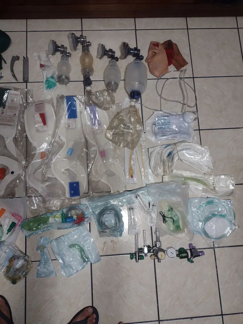 Materiais de Primeiro socorros 