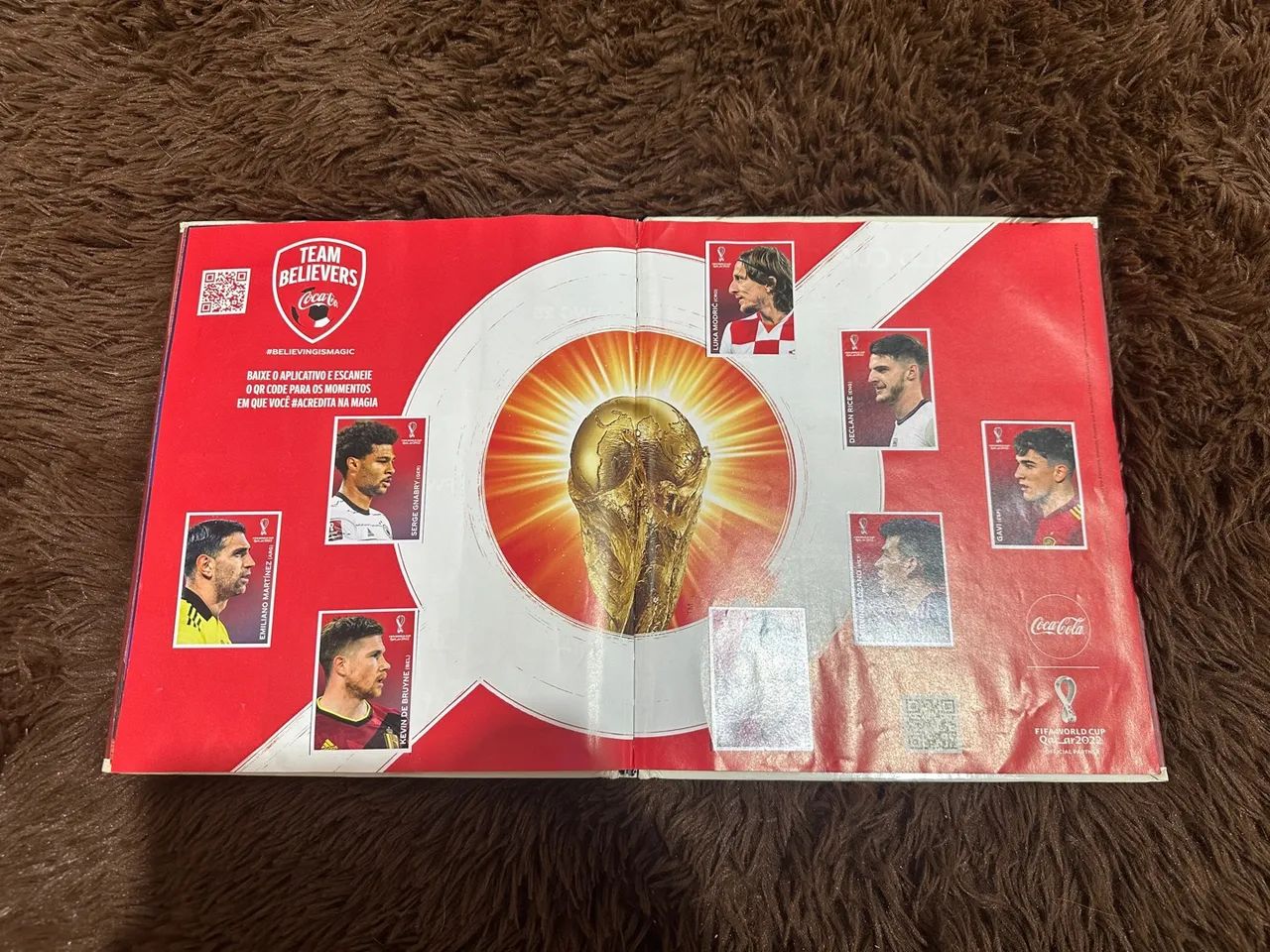 Panini - álbum da copa 2022 completo capa dura - Foto 3