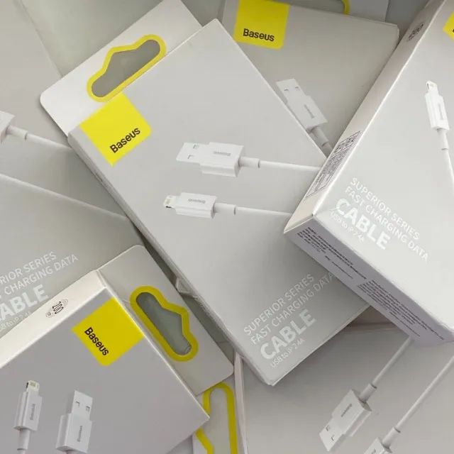 Carregador de IPhone Cabo Baseus USB / Lightning (2 metros) - Foto 3