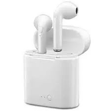 Fone de Ouvido Sem Fio Com Bluetooth Branco - Unidade. - Foto 3
