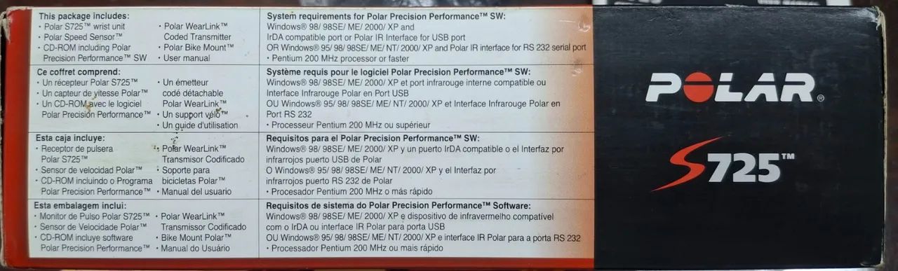 Frequencímetro Polar S725 - Foto 5