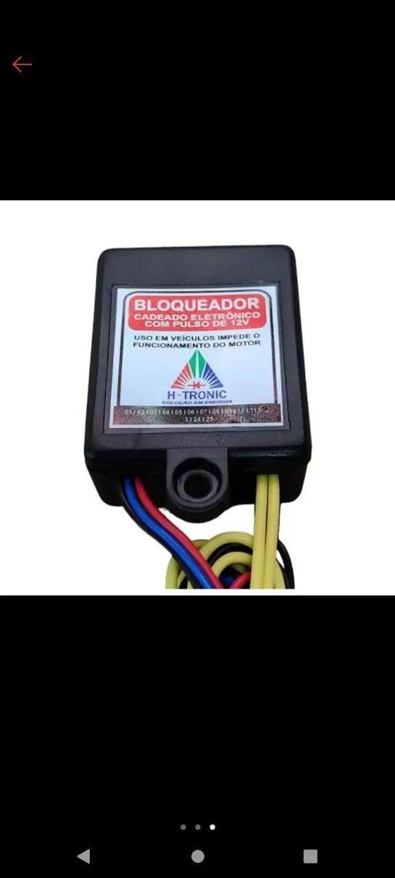 Bloqueador carro/moto