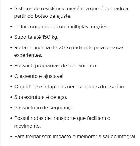 Bicicleta ergométrica spinning - Foto 3