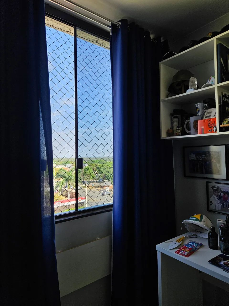 Cortinas Azul