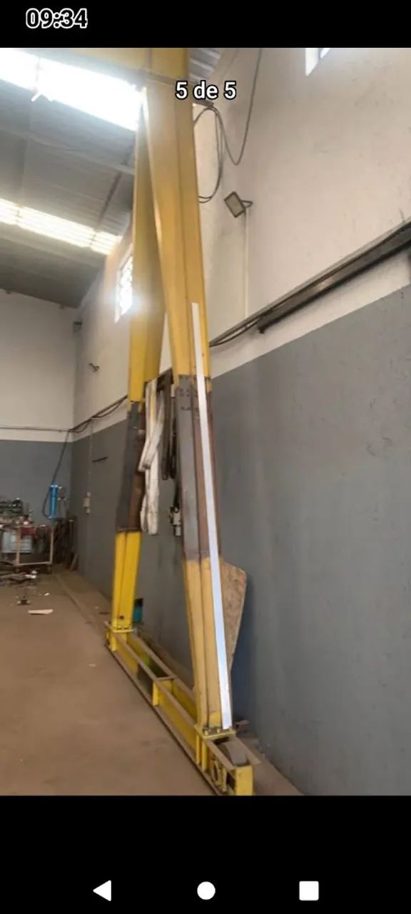 PORTICO ROLANTE 10T/ 10  VÃO / 6 ALT/  - Foto 3