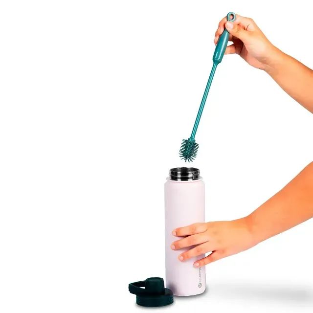 Escova para Limpeza de Copos e Garrafas 30cm Goldentec - WZetta