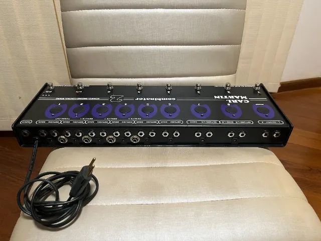 Pedal Controlador de pedais Carl Martin Combinator 2 - Conservadão!! - Foto 3