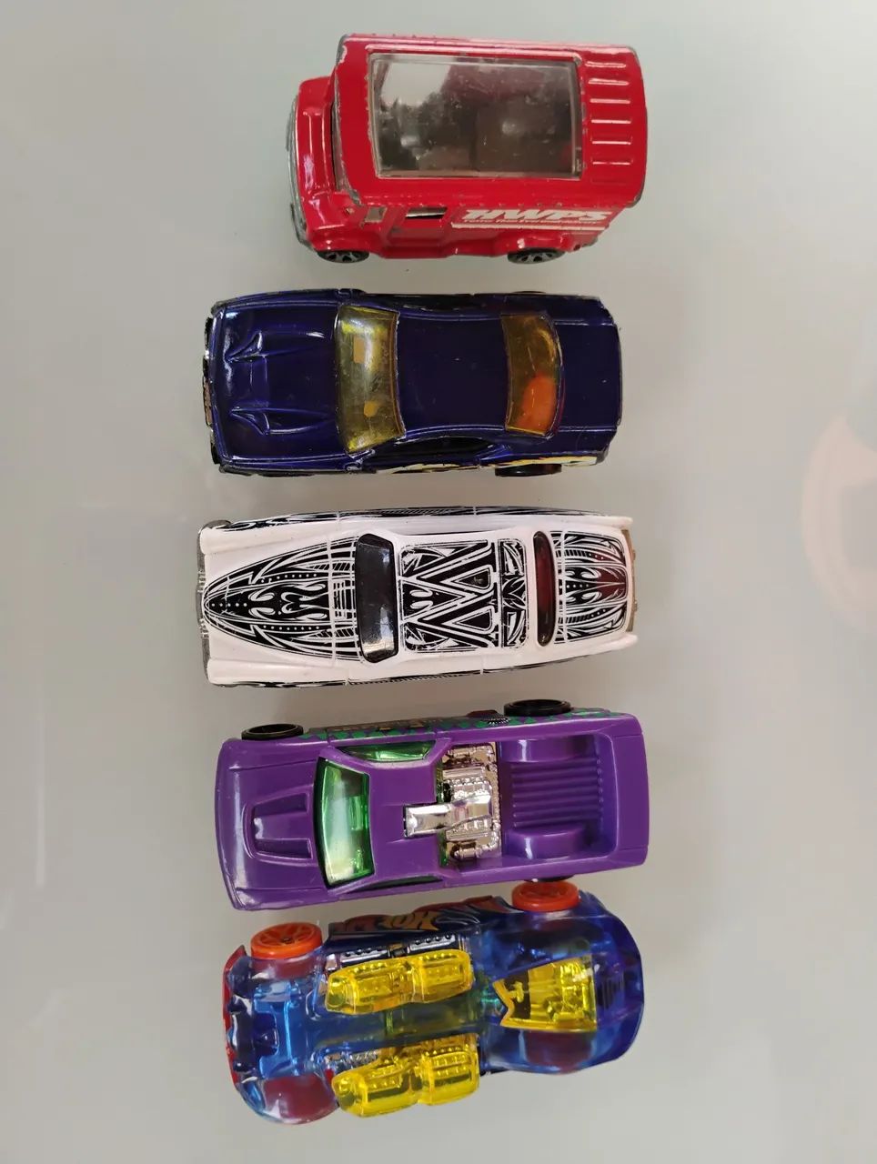 Miniaturas carrinhos Coleção Hot Wheels antigos -