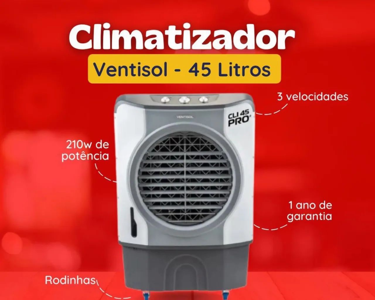 Climatizador Ventisol Cli 45Pro2  - Foto 3