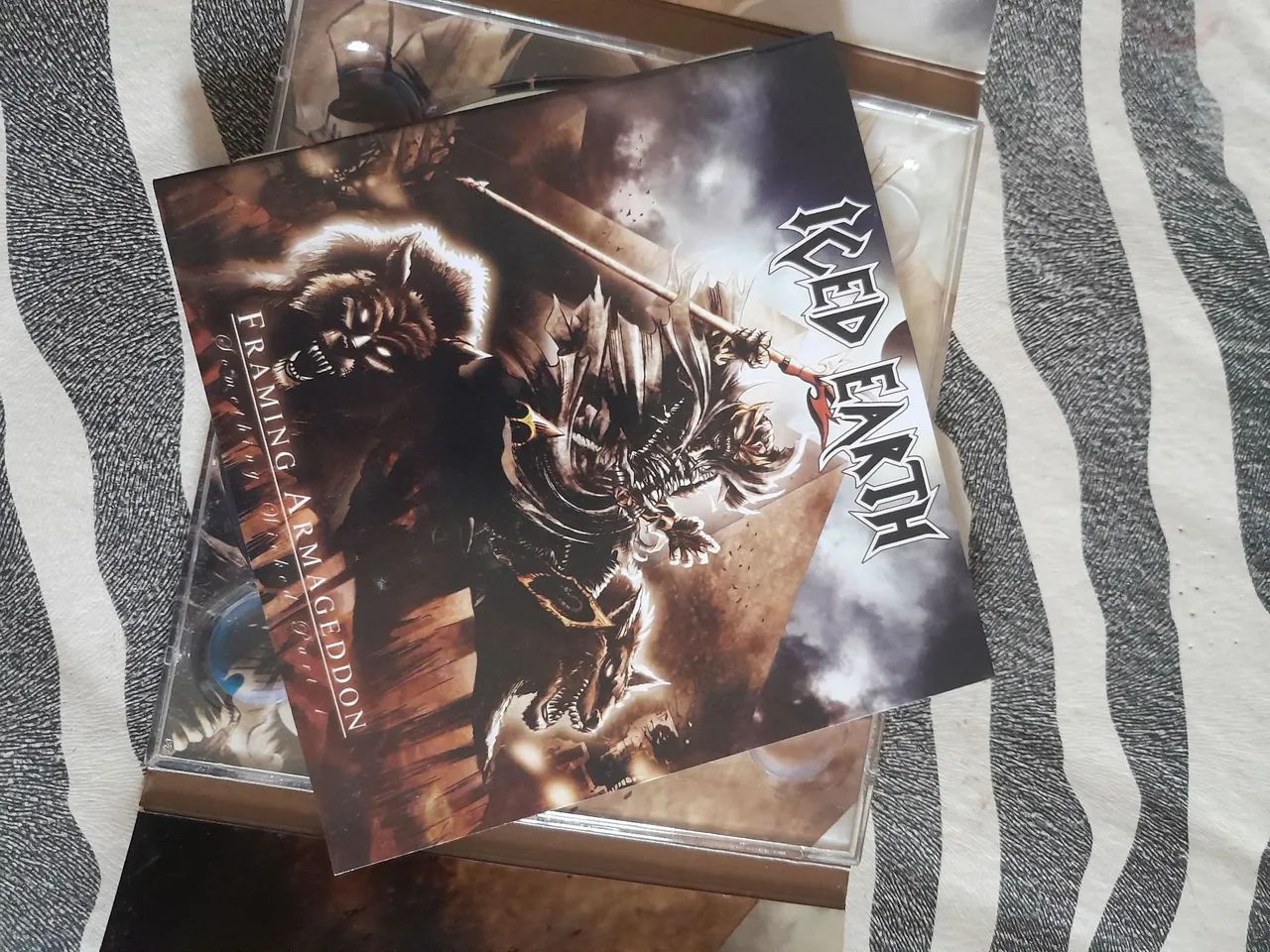 Cd digipack-  Iced Earth - Framing Armageddon - Foto 2