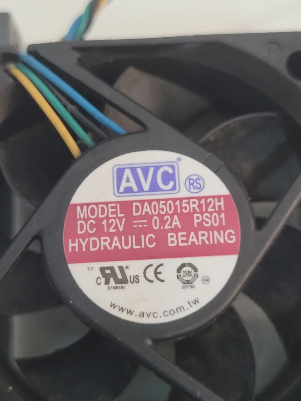 Ventoinha avc 5x5 12v rolamento hidraulico - Foto 4