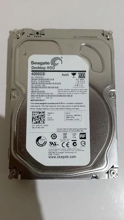 HD Seagate 4tb 
